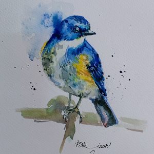 Watercolor Bird