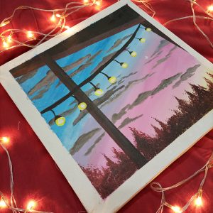 Beautiful hand-painted Scenery
