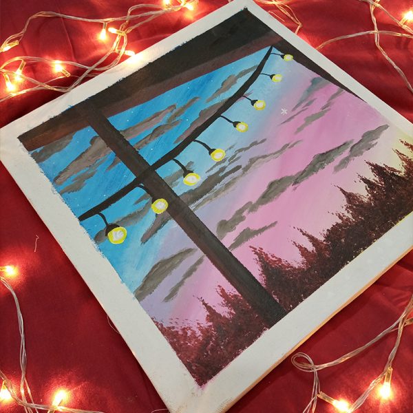 Beautiful hand-painted Scenery