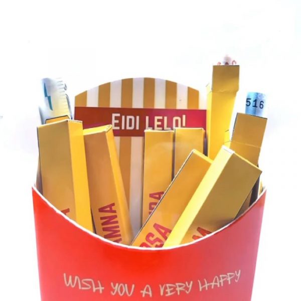 Fries Eidi Box in McDonald’s Theme