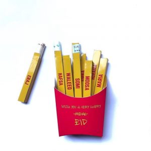 Fries Eidi Box in McDonald's Theme