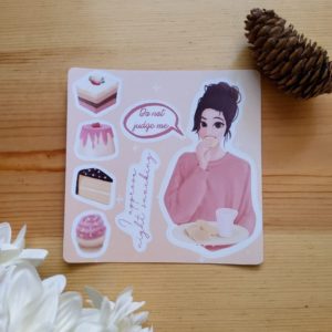 Midnight Cake Stickers