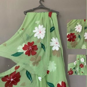 Pistachio Affair - Saree & Duppata