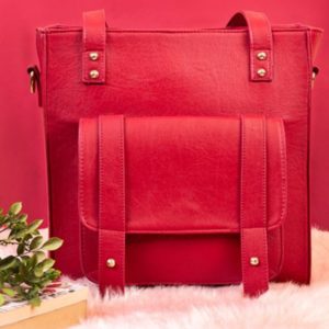Red Messenger Bag