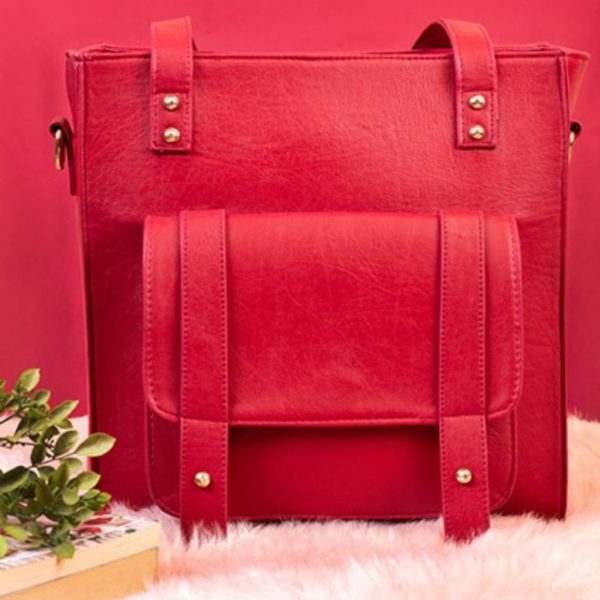 Red Messenger Bag