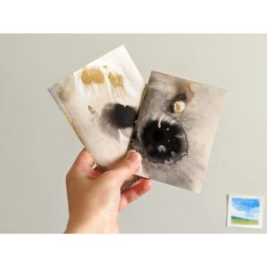 Pack of Two: Handmade Sketchbook and Journal
