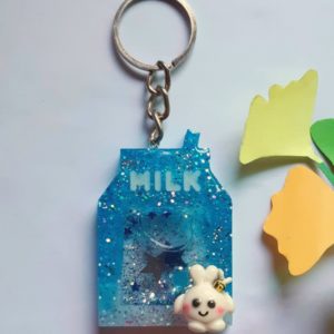 Resin Shaker Keychain