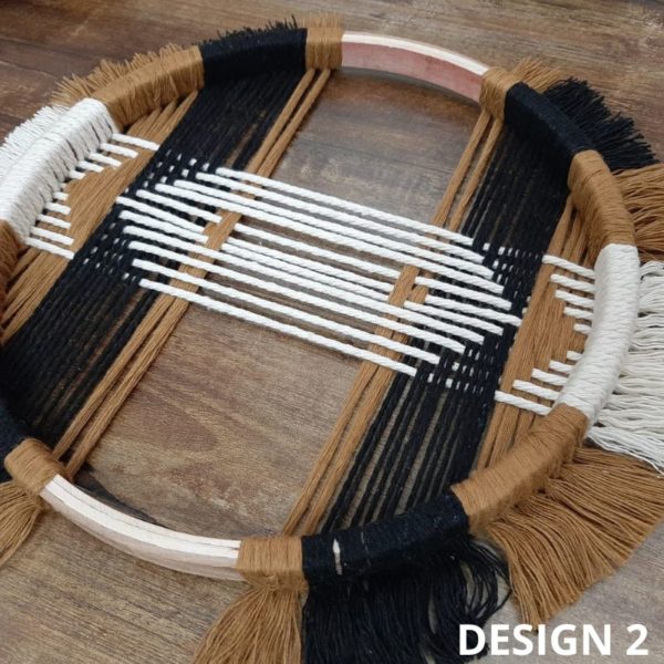 Auburn – Macrame Hoops