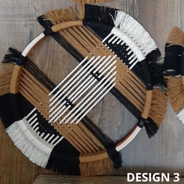 Auburn – Macrame Hoops