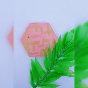 Coaster - Brown & Pink