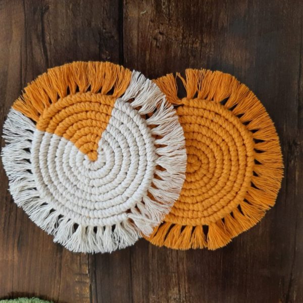 Macramé Coasters