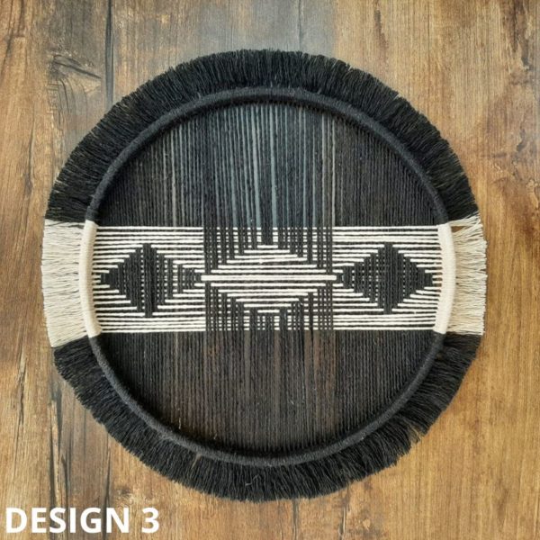 Oak Macrame-Hoops-Wall-decor