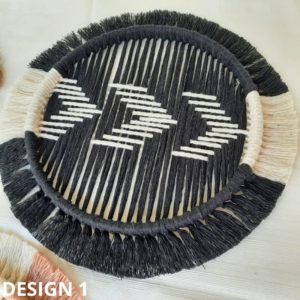 Roseate - Macrame-Hoops