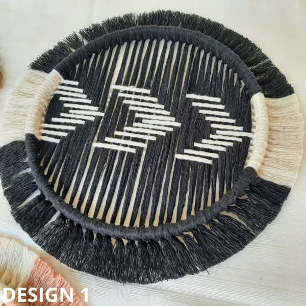 Roseate - Macrame-Hoops