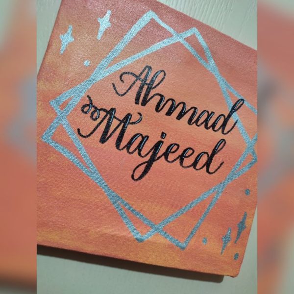 Customizable Name canvas (English)