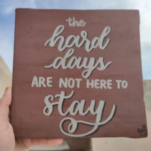 Canvas size, quote & color can be customized