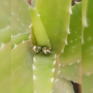 Handmade two colors studs