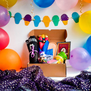 Anniversary box gift with many daily routine useful items is a perfect gift