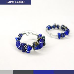 10 chips hand wrapped ring