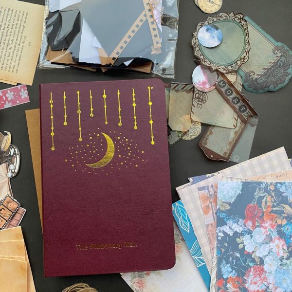 Journaling Kit With Gold Foil Bullet Journal
