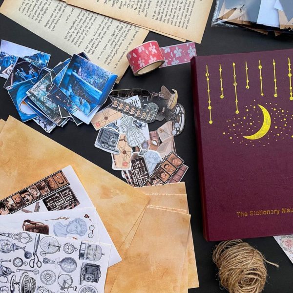 Journaling Kit With Gold Foil Bullet Journal