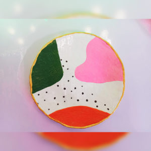 Abstract Trinket Tray