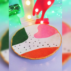Abstract Trinket Tray