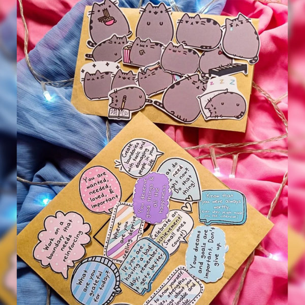 Cute Cat Sticker Set