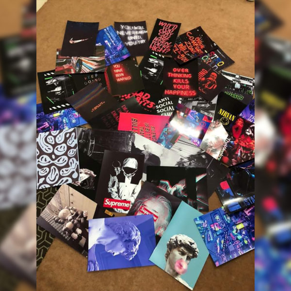 Grunge Wall Kit (Aesthetic Random Posters)