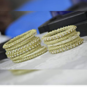 Handmade Golden Bangles