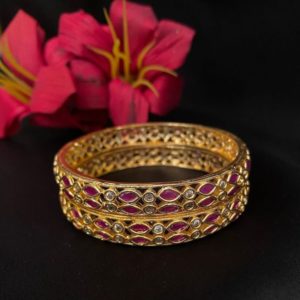 Maha Gold Plated Bangles
