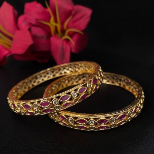 Maha Gold Plated Bangles