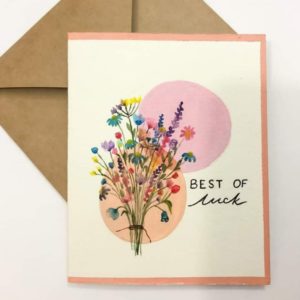 Handpainted Greeting Card