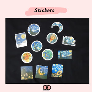 Starry Night Stickers